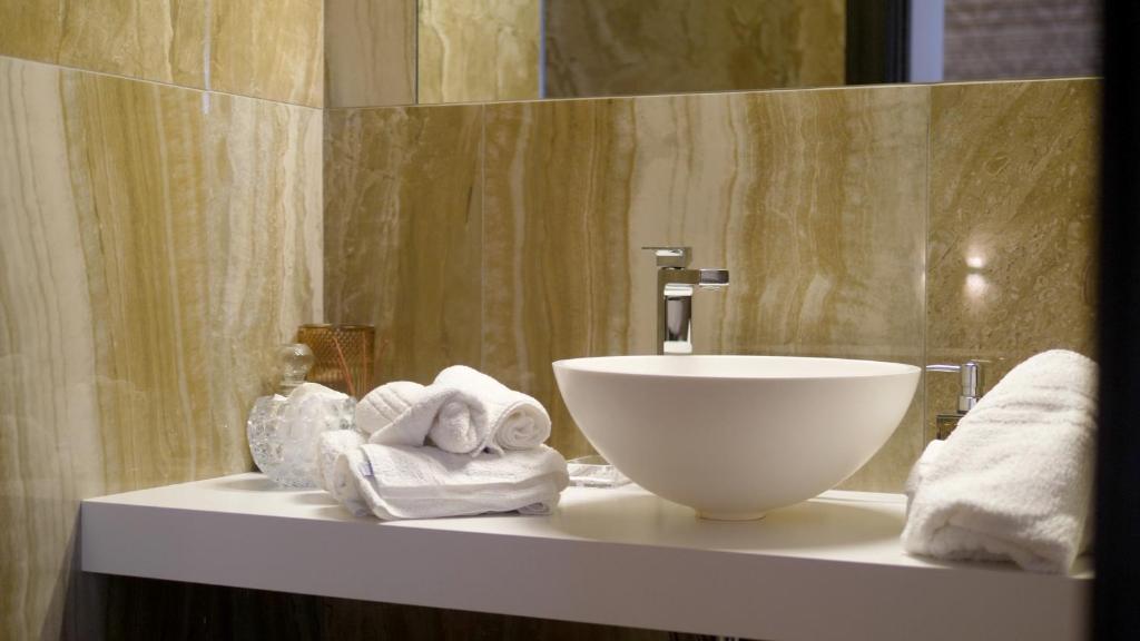 Koupelna v ubytování Borea Luxury B&B