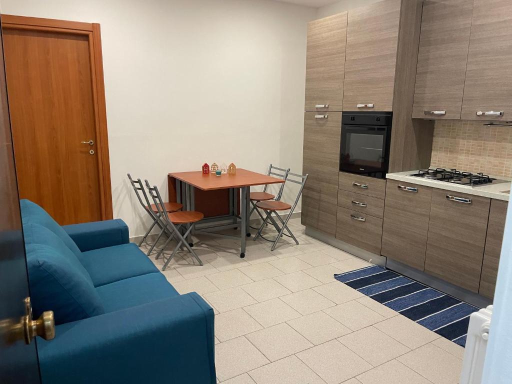 Kuchyň nebo kuchyňský kout v ubytování Casa Pompei