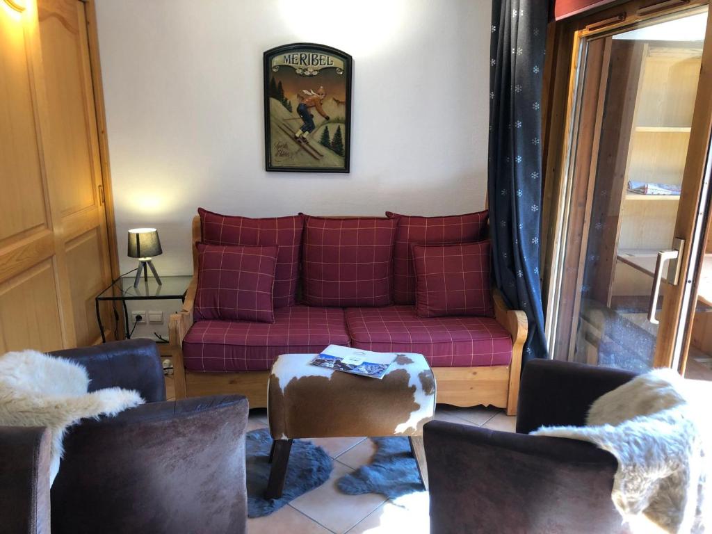 Appartement 2 pièces cabine pour 4 à Méribel avec parking couvert - FR-1-411-677 - 公寓（4位成人）