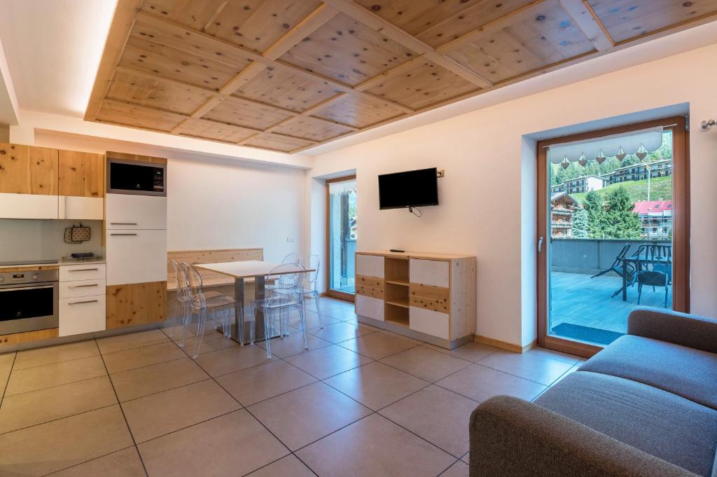 Una cocina o kitchenette en Buffaure a parte