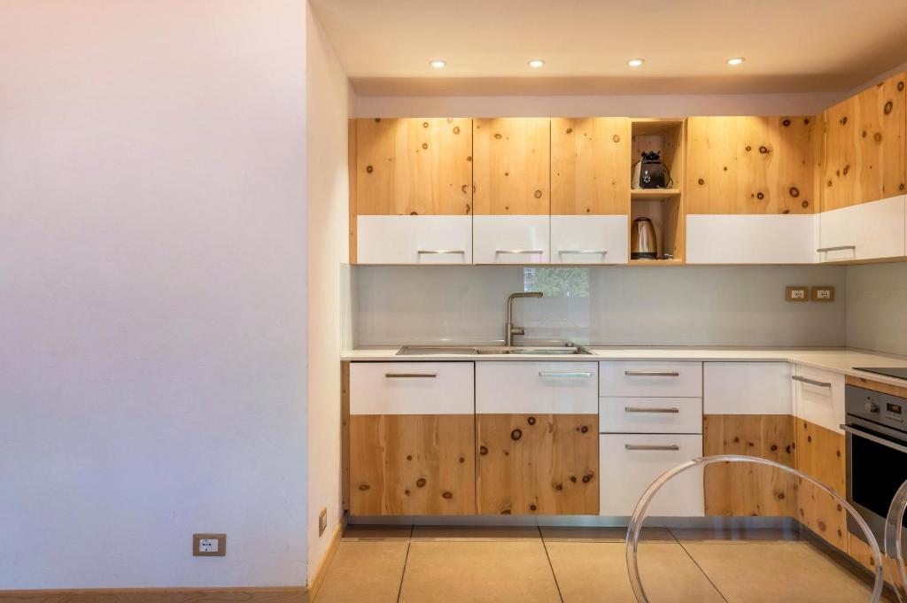 Una cocina o kitchenette en Buffaure a parte