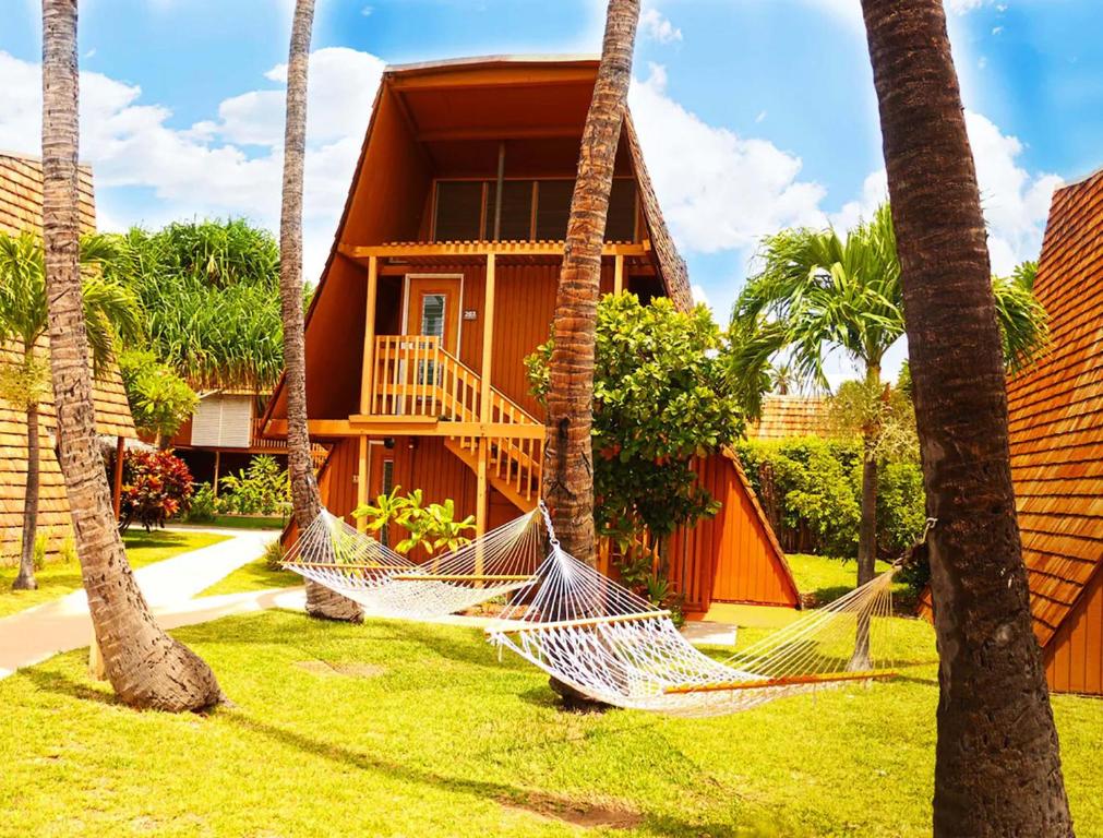 Zahrada ubytování Hotel Moloka'i