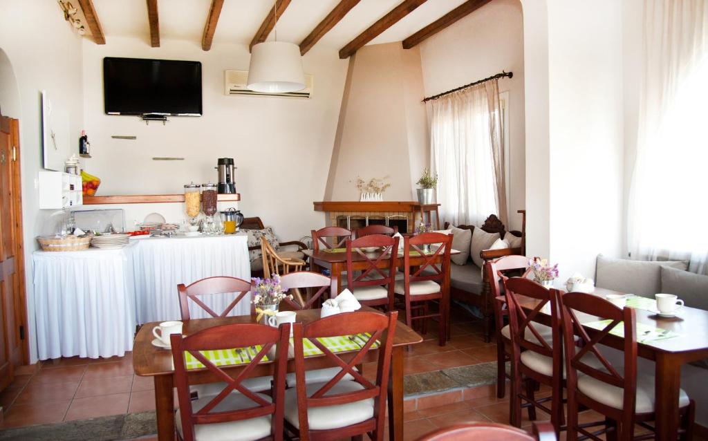 Restaurace v ubytování Summer Time - Tinos Apartments