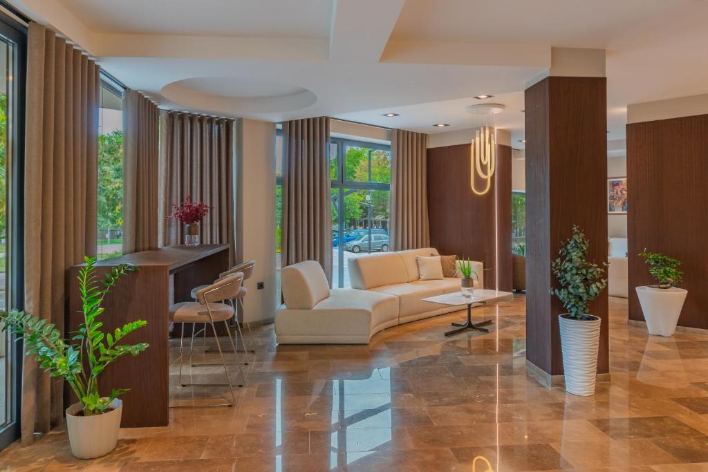 Posezení v ubytování Hotel Osetia Garden