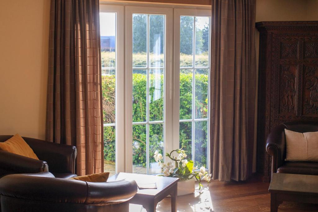 Posezení v ubytování St-Janshof Hotel