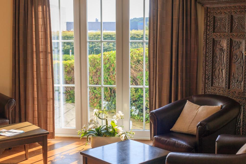 Posezení v ubytování St-Janshof Hotel
