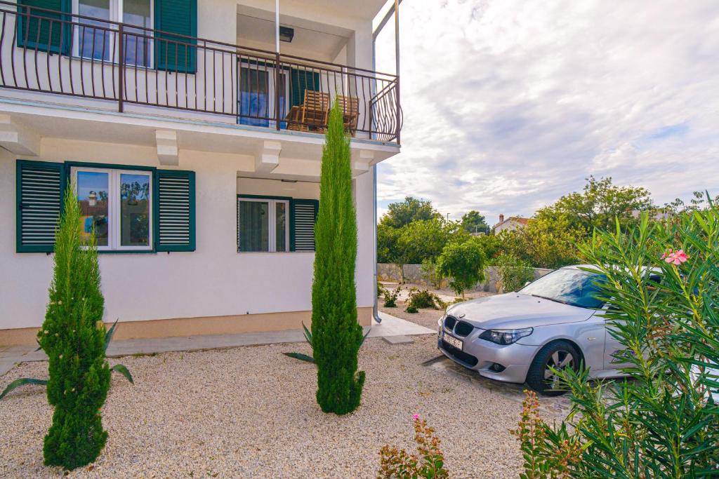 Budynek, w którym mieści się apartament