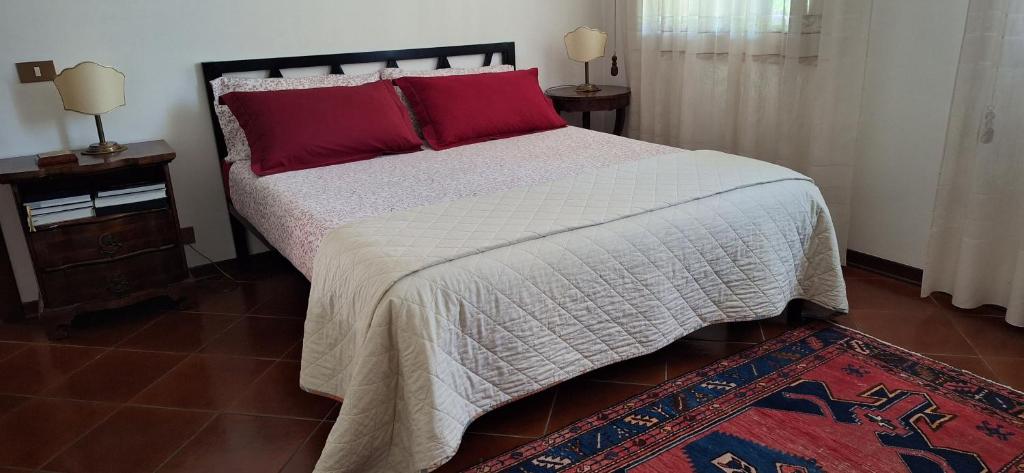 Postel nebo postele na pokoji v ubytování Dagli Zanni