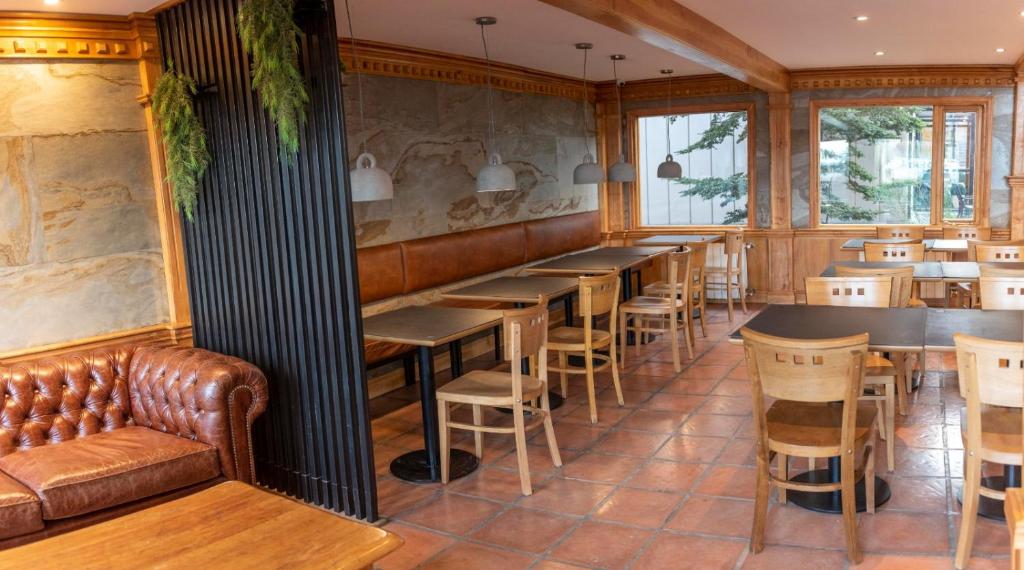 Posezení v ubytování Del Bosque Apart Hotel