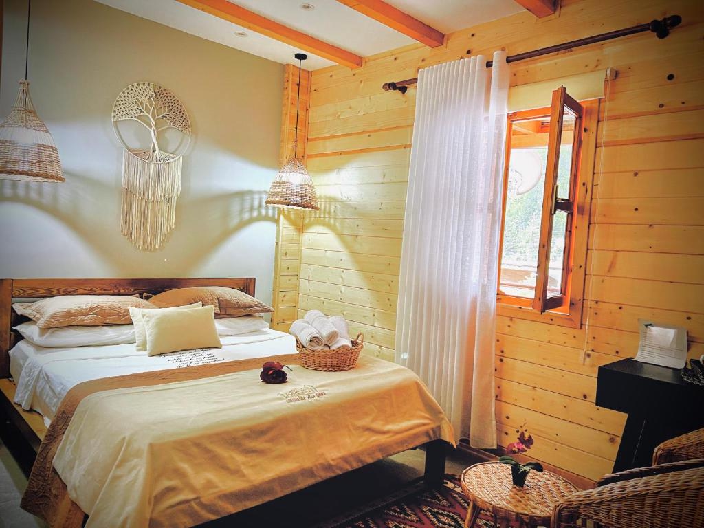 Postel nebo postele na pokoji v ubytování Guesthouse Villa Gurra