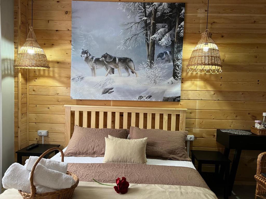 Postel nebo postele na pokoji v ubytování Guesthouse Villa Gurra