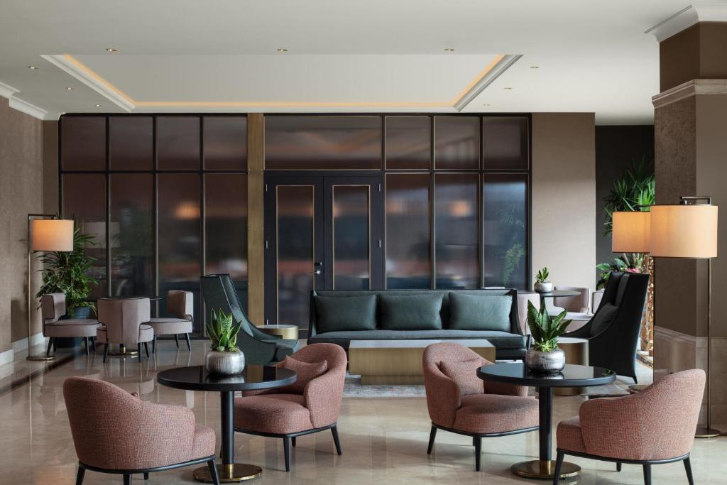 Posezení v ubytování Istanbul Marriott Hotel Pendik