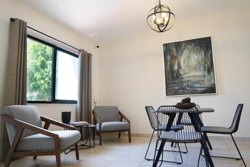 Posezení v ubytování Casa Victorias