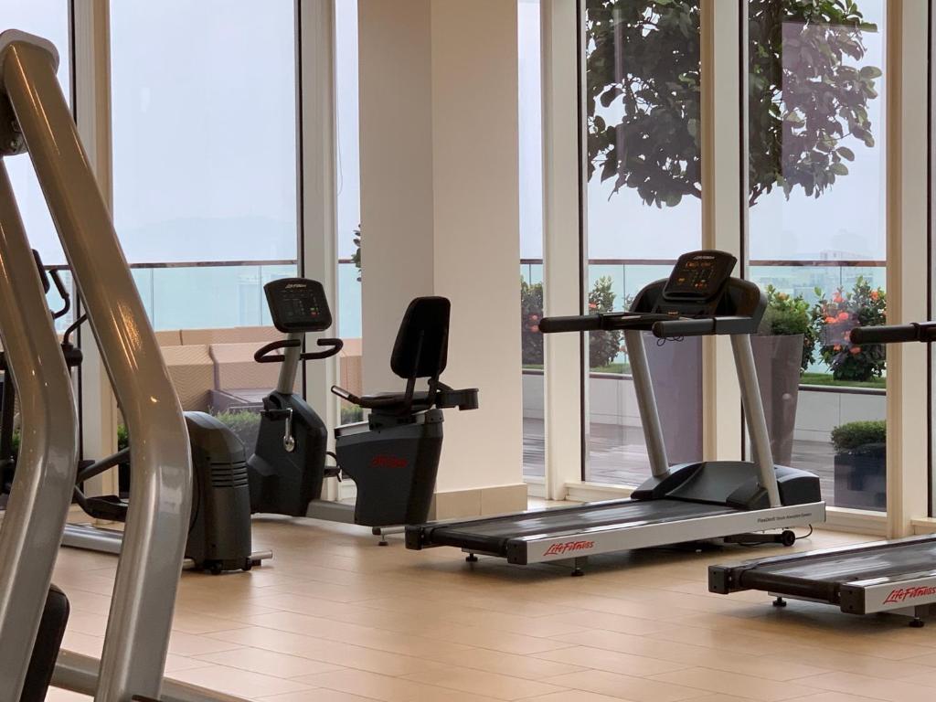 Das Fitnesscenter und&#47;oder die Fitnesseinrichtungen in der Unterkunft Platinum KLCC &amp; Bukit Bintang