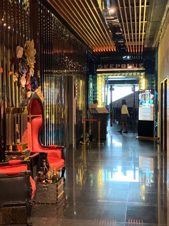 Ein Sitzbereich in der Unterkunft Platinum KLCC &amp; Bukit Bintang