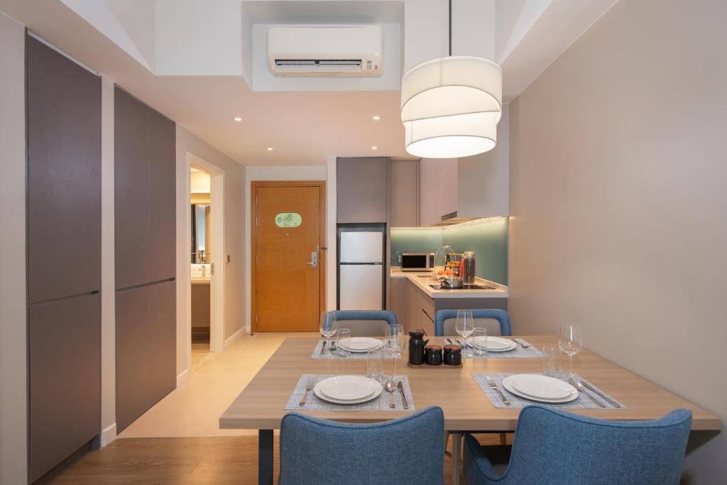 Posezení v ubytování Citadines Roces Quezon City
