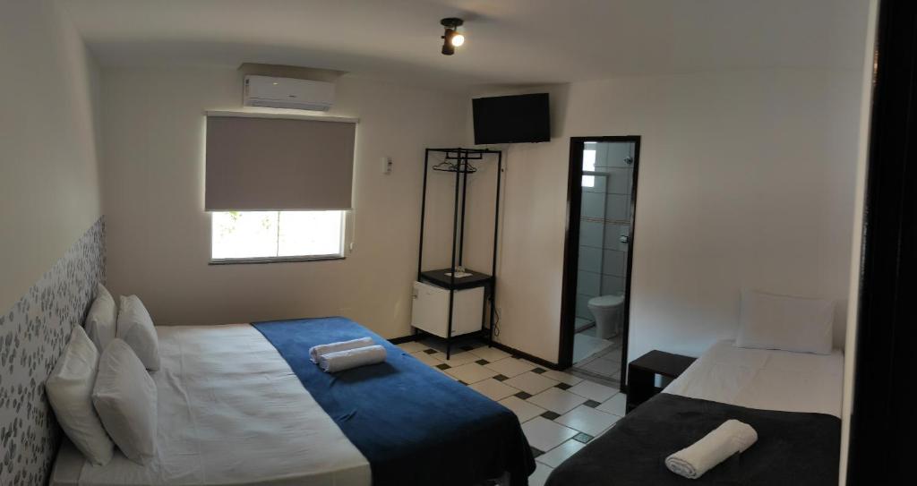 Pousada Jardins - Mar Grande - Habitación Triple Estándar