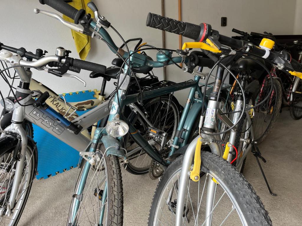 Jízda na kole v ubytování Idill Apartmanház B&B nebo okolí