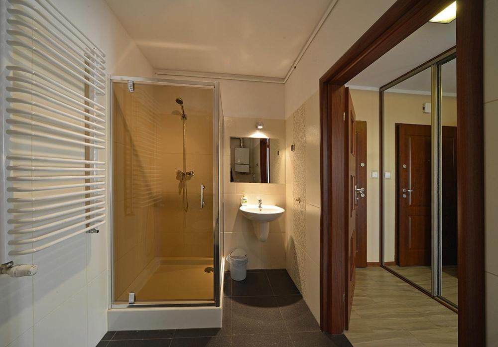 Kúpeľňa v ubytovaní Villa Avangarda