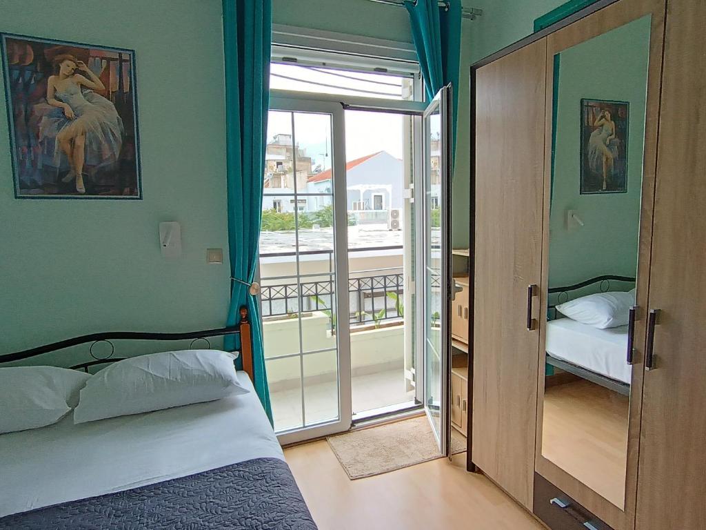 Ένα ή περισσότερα κρεβάτια σε δωμάτιο στο The blackbird's nest