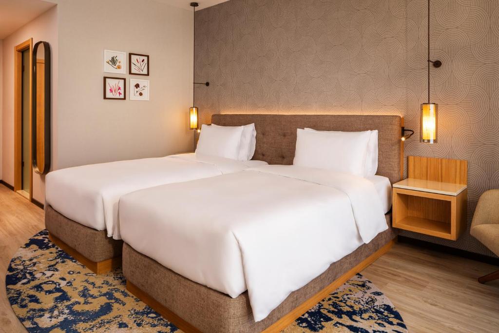 Postel nebo postele na pokoji v ubytování Hyatt Regency Pravets Resort