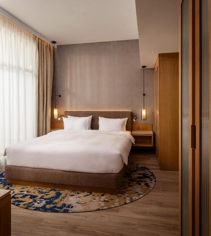 Postel nebo postele na pokoji v ubytování Hyatt Regency Pravets Resort
