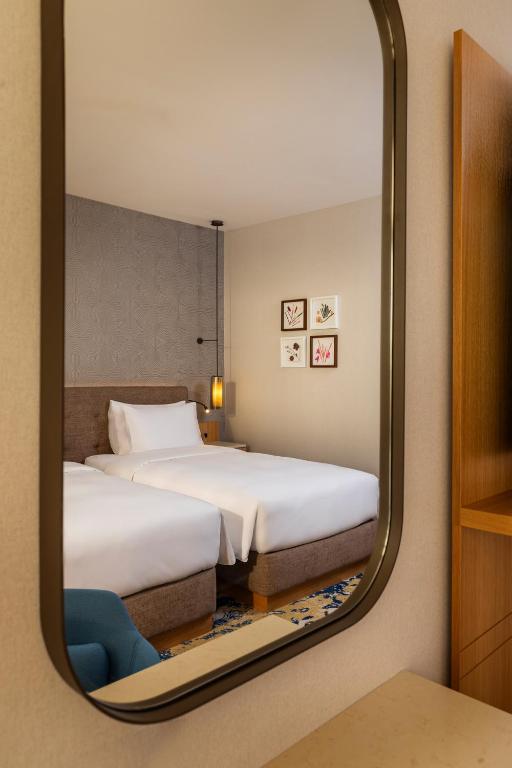 Postel nebo postele na pokoji v ubytování Hyatt Regency Pravets Resort