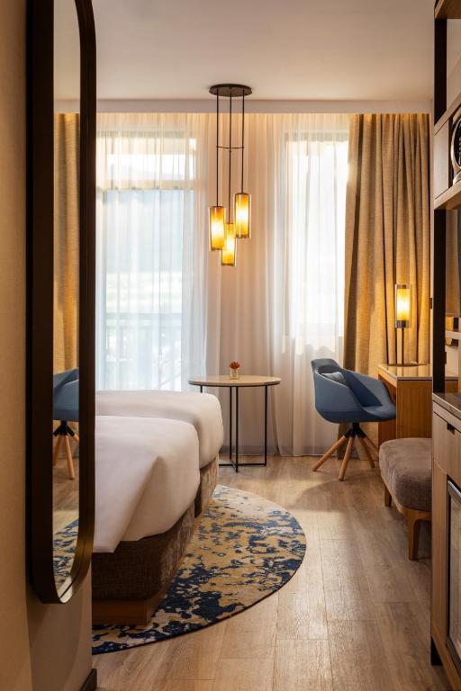 Postel nebo postele na pokoji v ubytování Hyatt Regency Pravets Resort