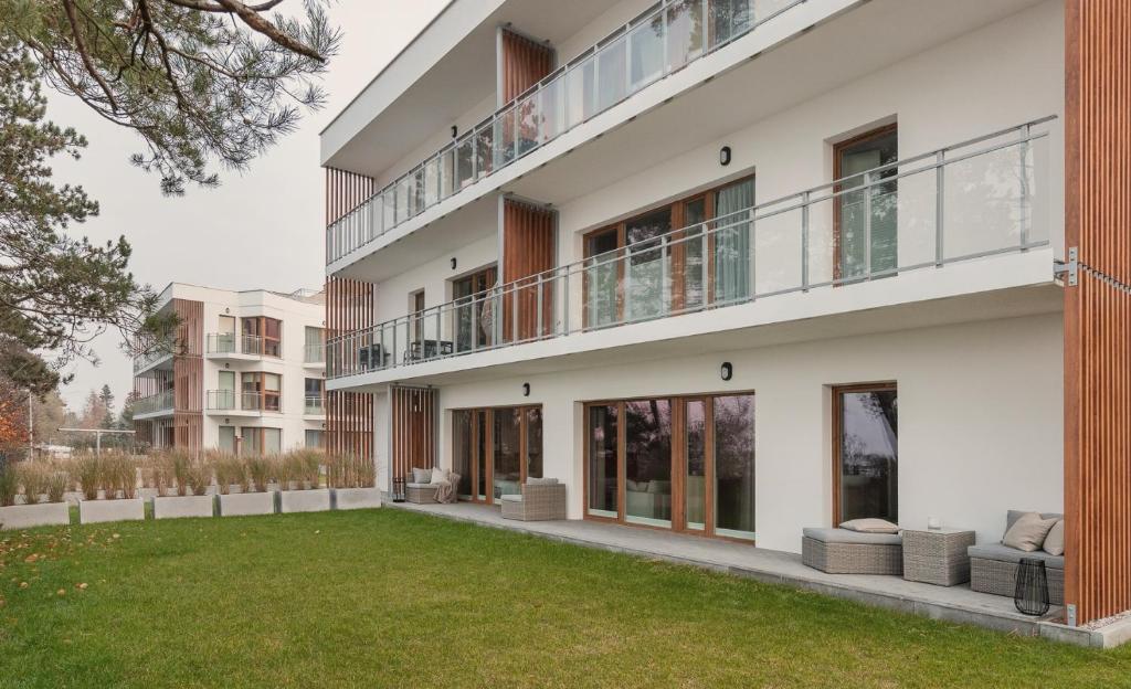 Budova, v ktorej sa apartmán nachádza