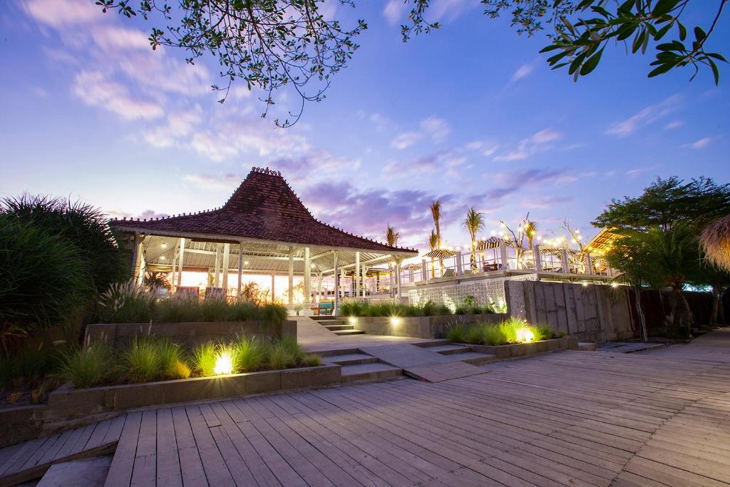Zahrada ubytování FRii Resort Gili Trawangan