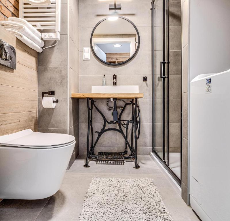Kúpeľňa v ubytovaní RentPlanet - Apartamenty Zarembowicza