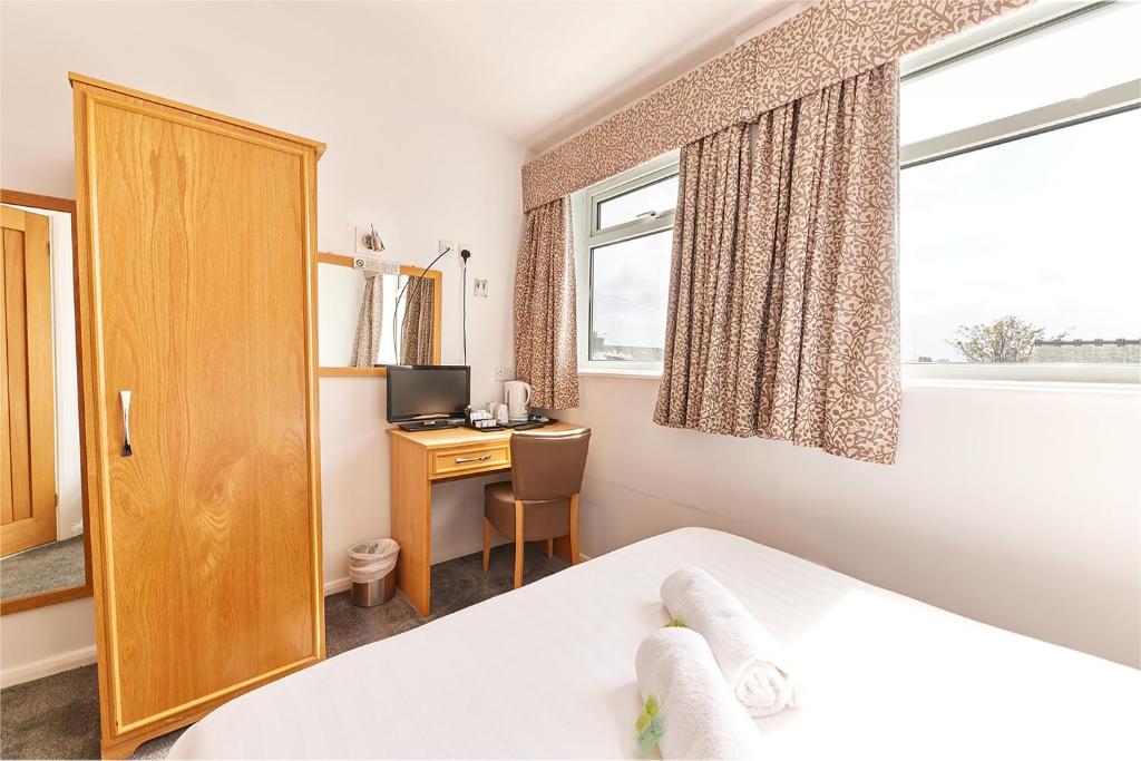 Postel nebo postele na pokoji v ubytování Properties Unique Dene Rooms - Double Room