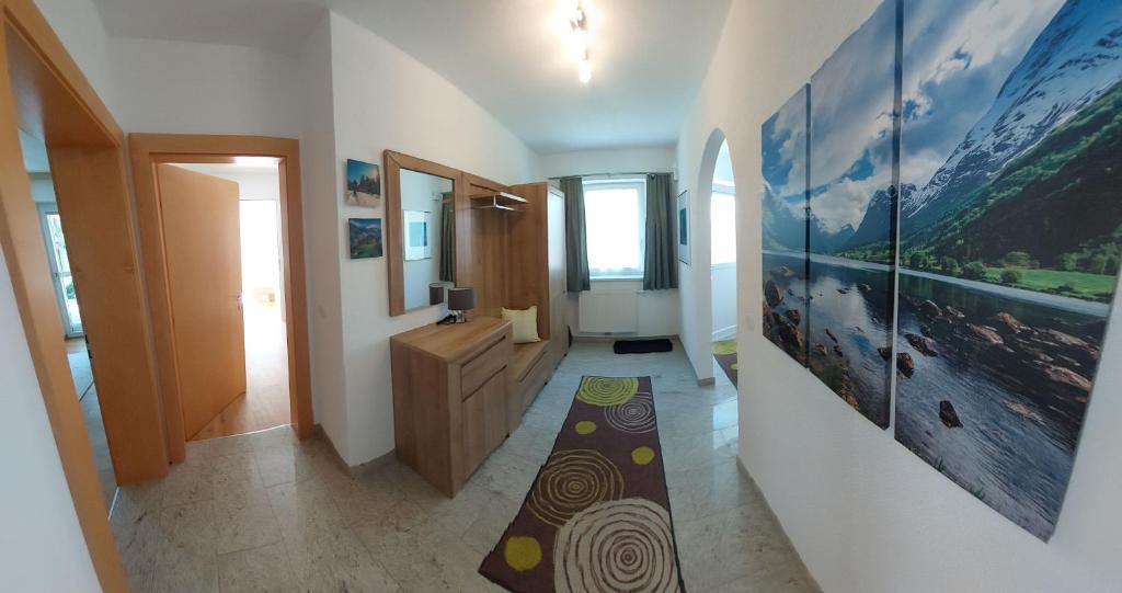 TV a/nebo společenská místnost v ubytování Appartement Tamara