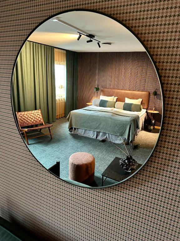 Postel nebo postele na pokoji v ubytování Spar Hotel Gårda
