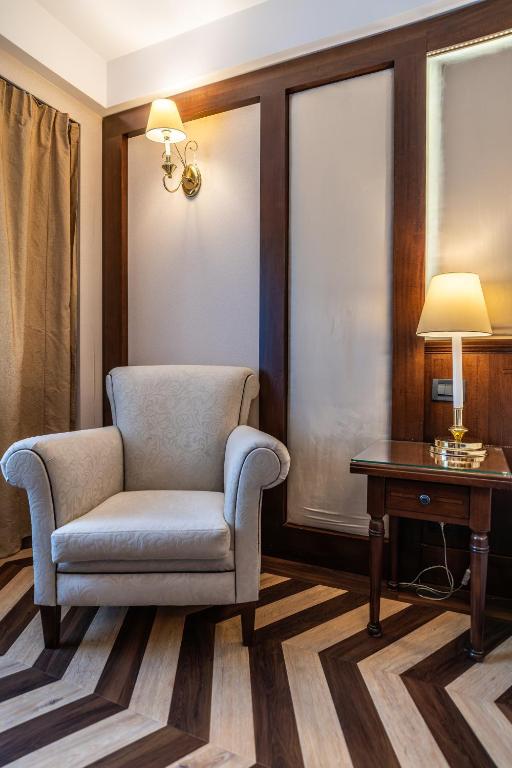 Posezení v ubytování Hotel International