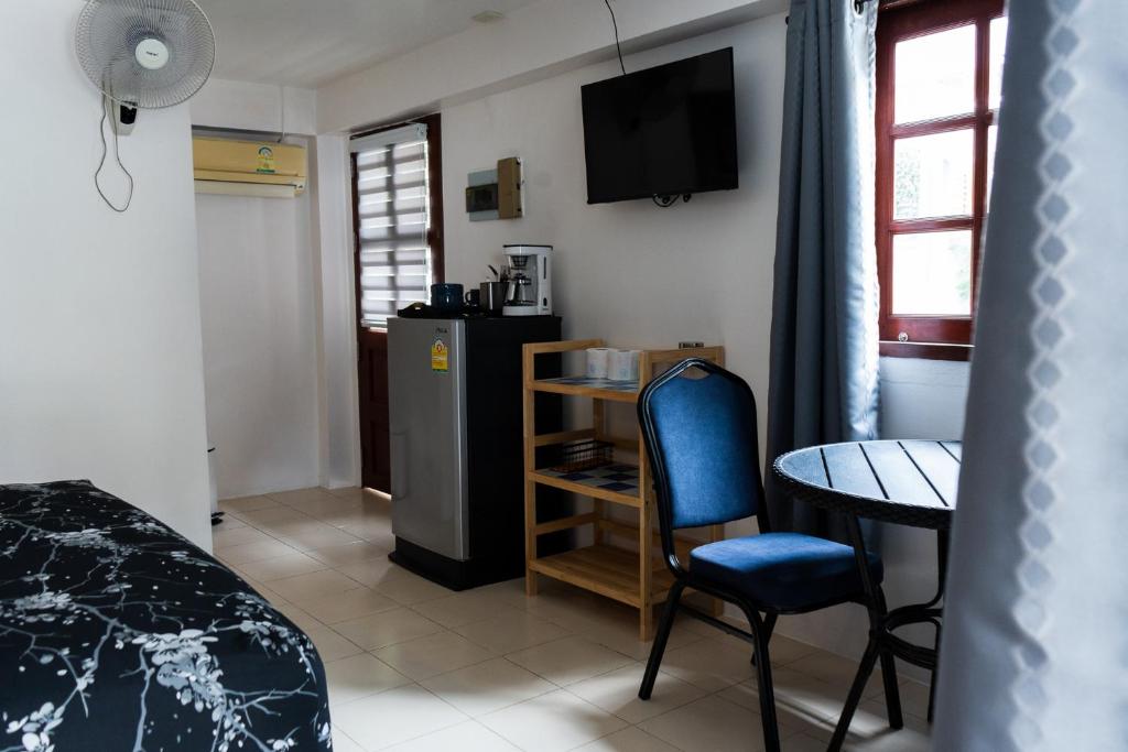 Postel nebo postele na pokoji v ubytování Friends of Koh Samui 1