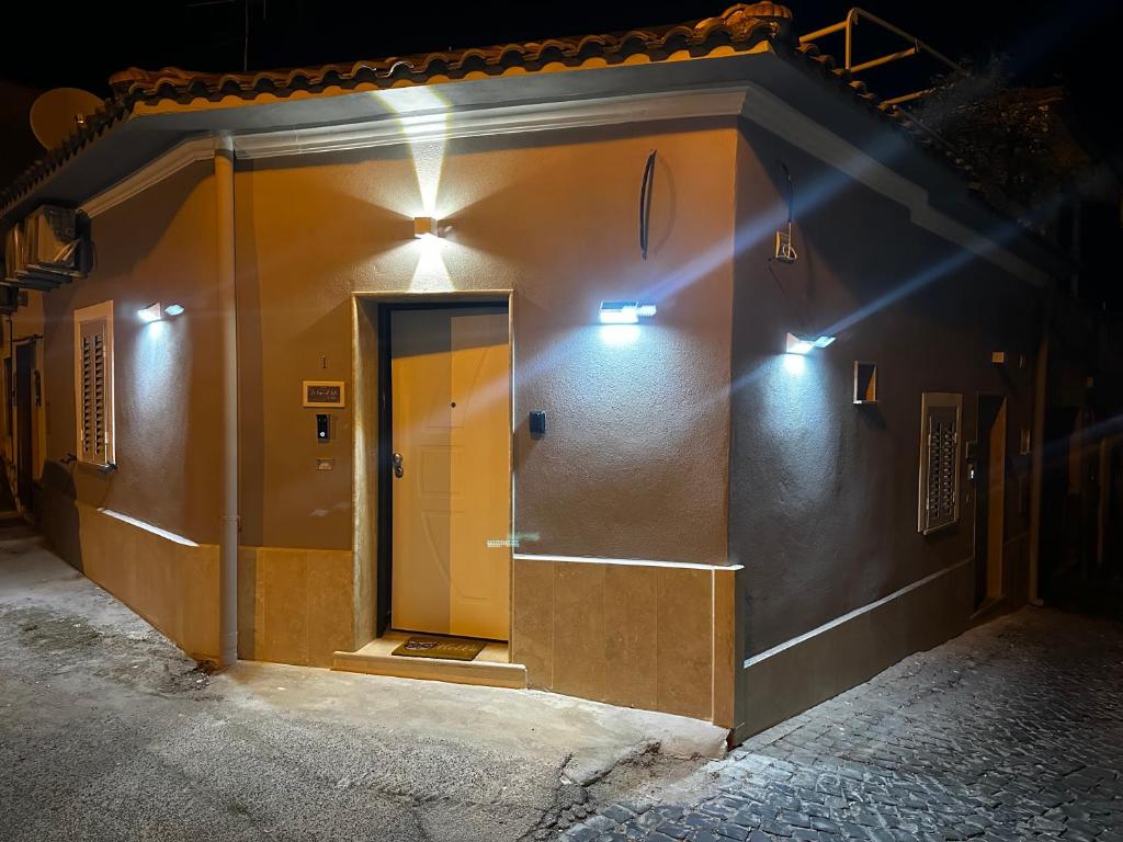 Budova, kde se bed and breakfast nachází