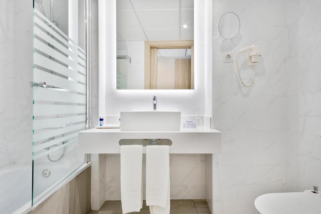 Koupelna v ubytování Hotel Best San Diego