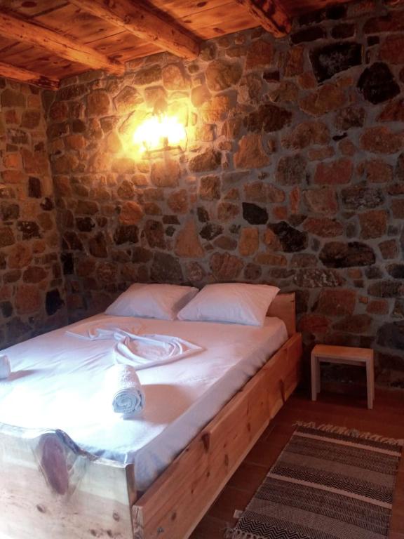 Postel nebo postele na pokoji v ubytování Kulla Relax