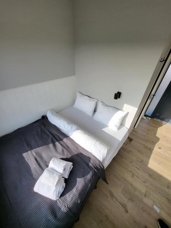 Postel nebo postele na pokoji v ubytování Landbrot Guesthouse