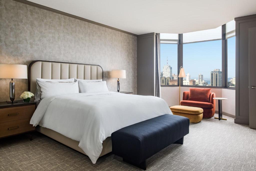 The Westin St. Francis San Francisco on Union Square - Pacific Suite，1 King，Tower，Corner Room，顶层