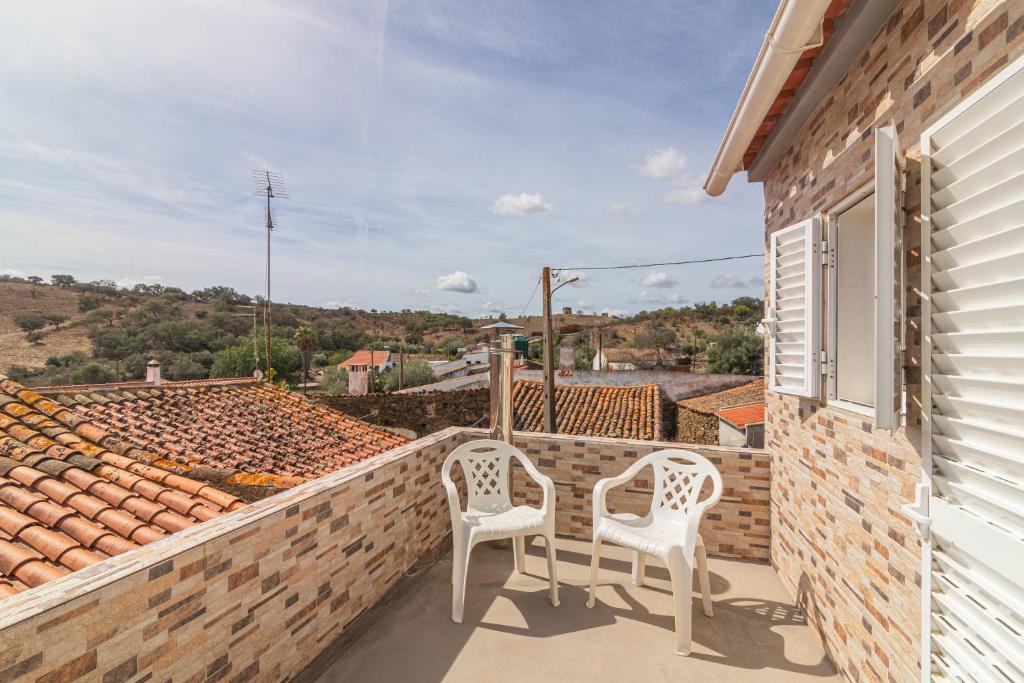 Uma varanda ou terraço em Casa das Bonecas