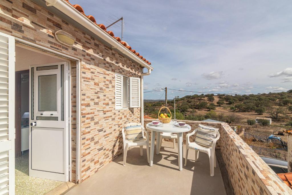 Uma varanda ou terraço em Casa das Bonecas