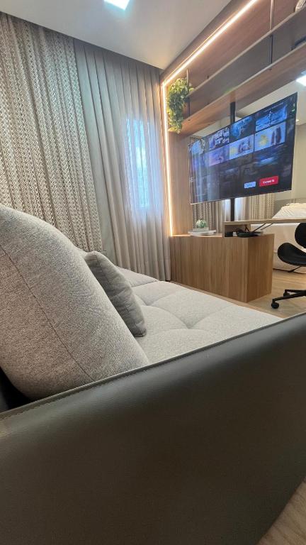 Kuchyň nebo kuchyňský kout v ubytování Studio Cosmopolita - Novo - possui automação