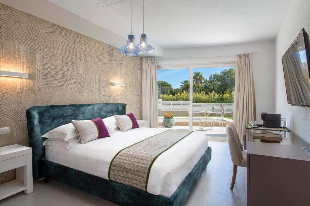 Villa Escargot Luxury in Costa Rei Beach - Room King Con Vista A La Piscina