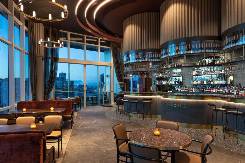 Restaurace v ubytování Four Points by Sheraton Auckland