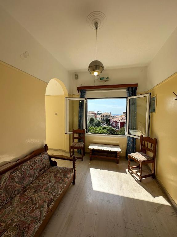 Posezení v ubytování Hotel Galini
