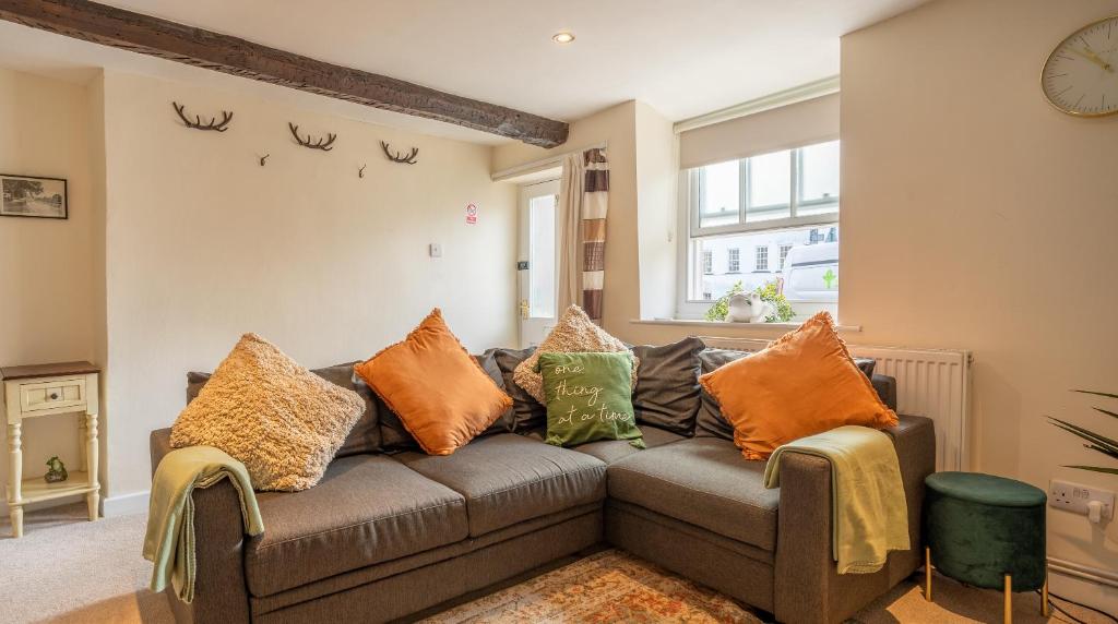 Posezení v ubytování Wee Toad Hole Heart of Kendal - Cottage sleeps 4-6 - Dogs Welcome