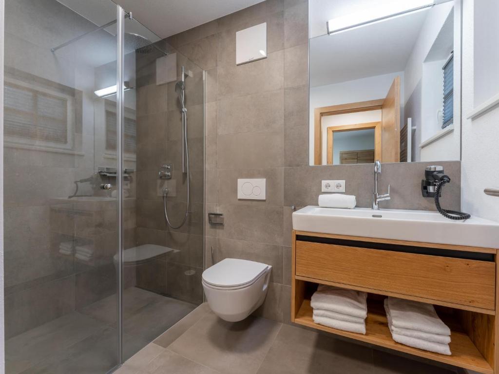 Kúpeľňa v ubytovaní Pinzgau Lodge 2B