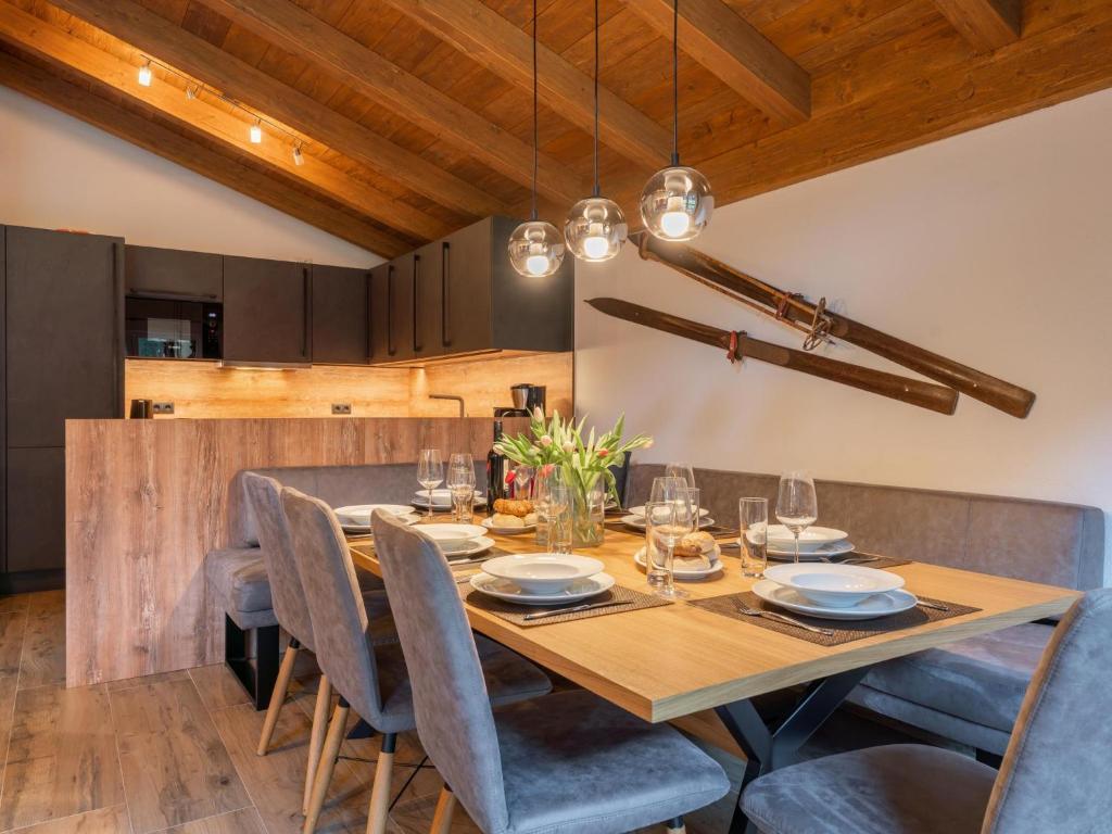 Kuchyňa alebo kuchynka v ubytovaní Pinzgau Lodge 2B